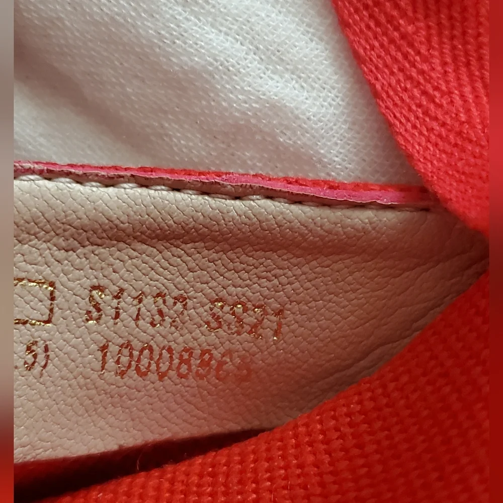 Stuart Weitzman Marguerita Espadrille Wedge Red Women's Shoes Size 6.5 - Picture 14 of 15